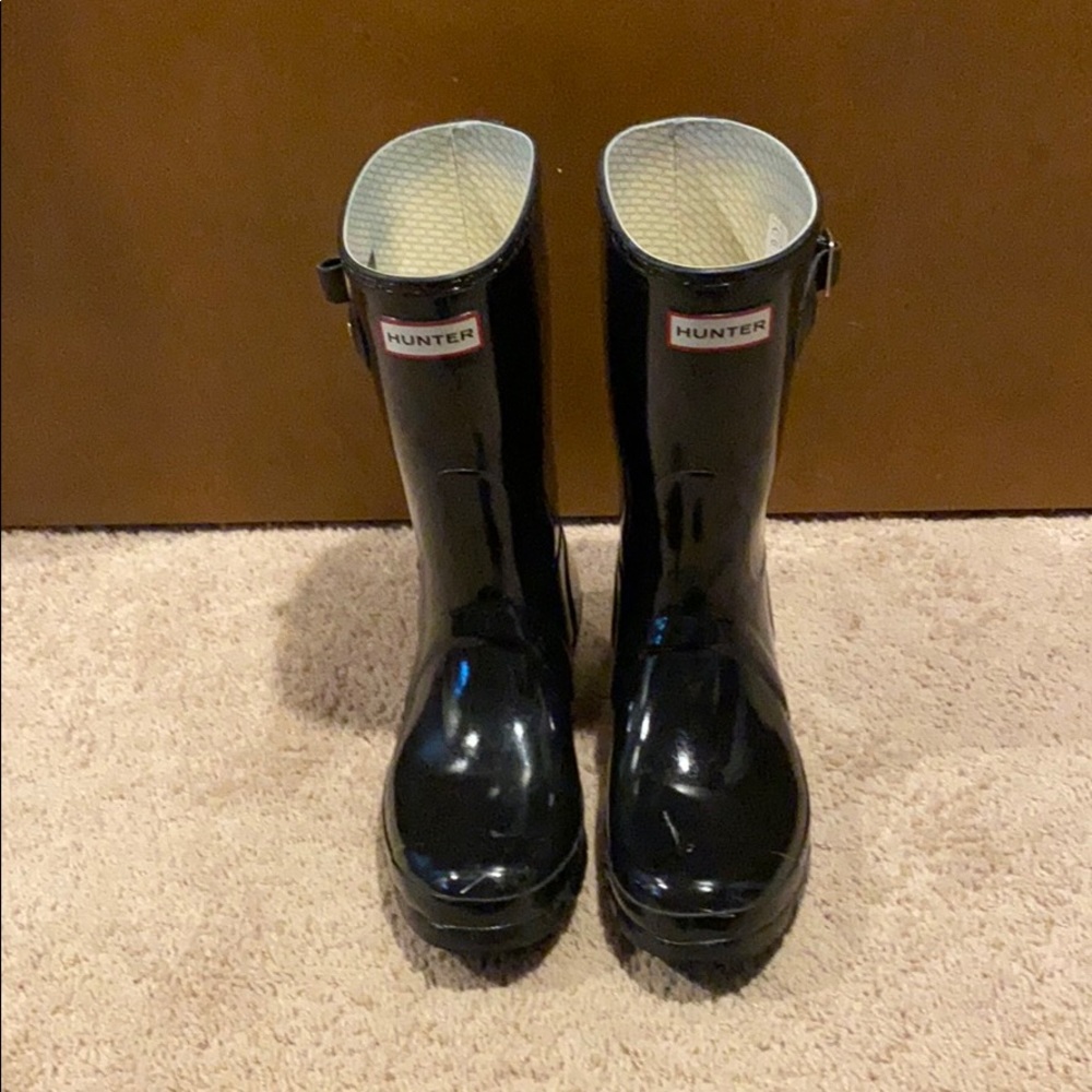 Hunter Short Gloss Boots